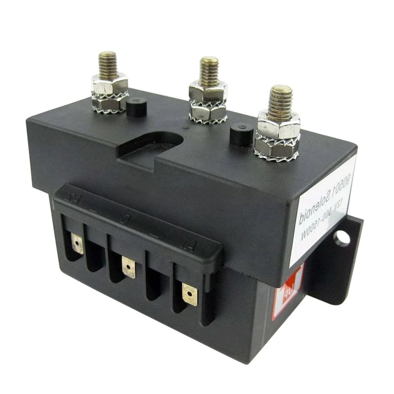 A03Z-Electric Winch Forklift 12V 1500W 3-Wire Anchor Windlass Solenoid Control Box 6000W Max For Marine Boat Control System
