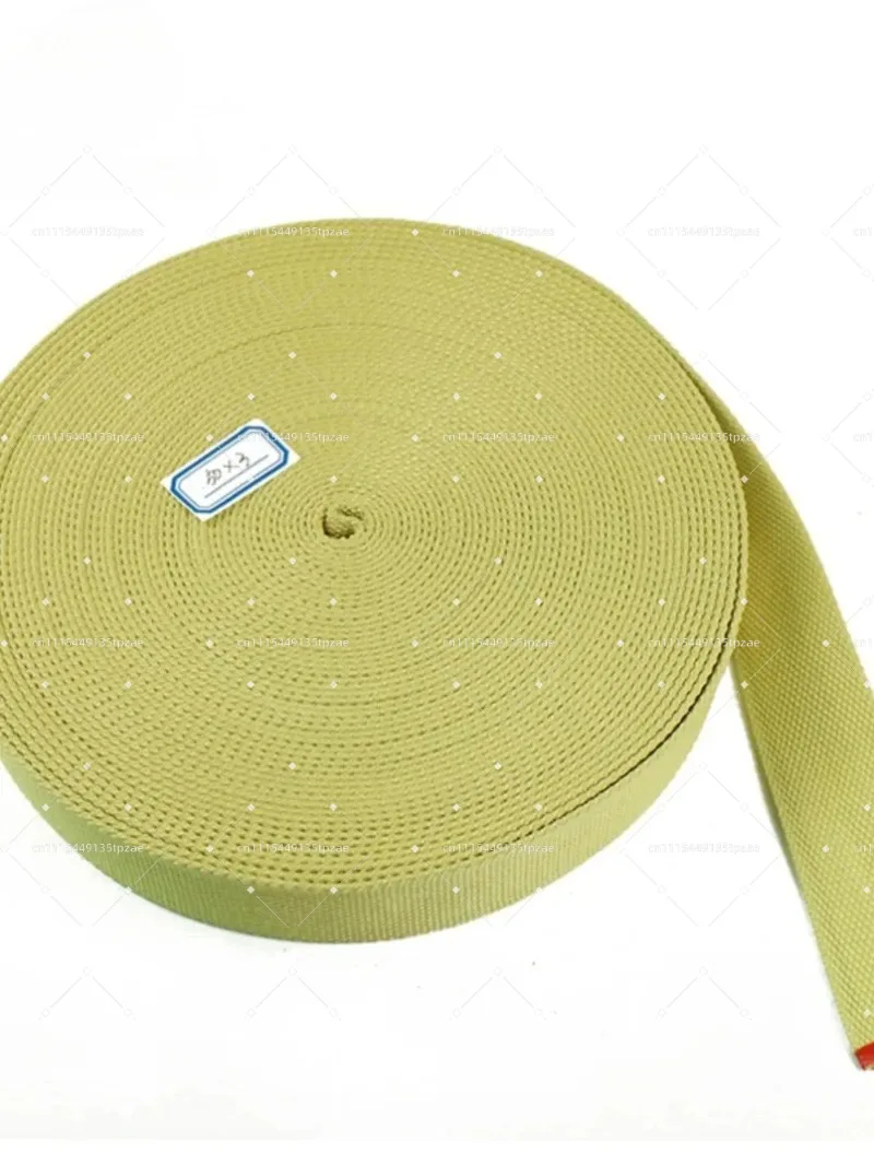 10M High Strength Aramid Woven Strap Fire Resistant Wearproof Industrial Safety Binding Textile