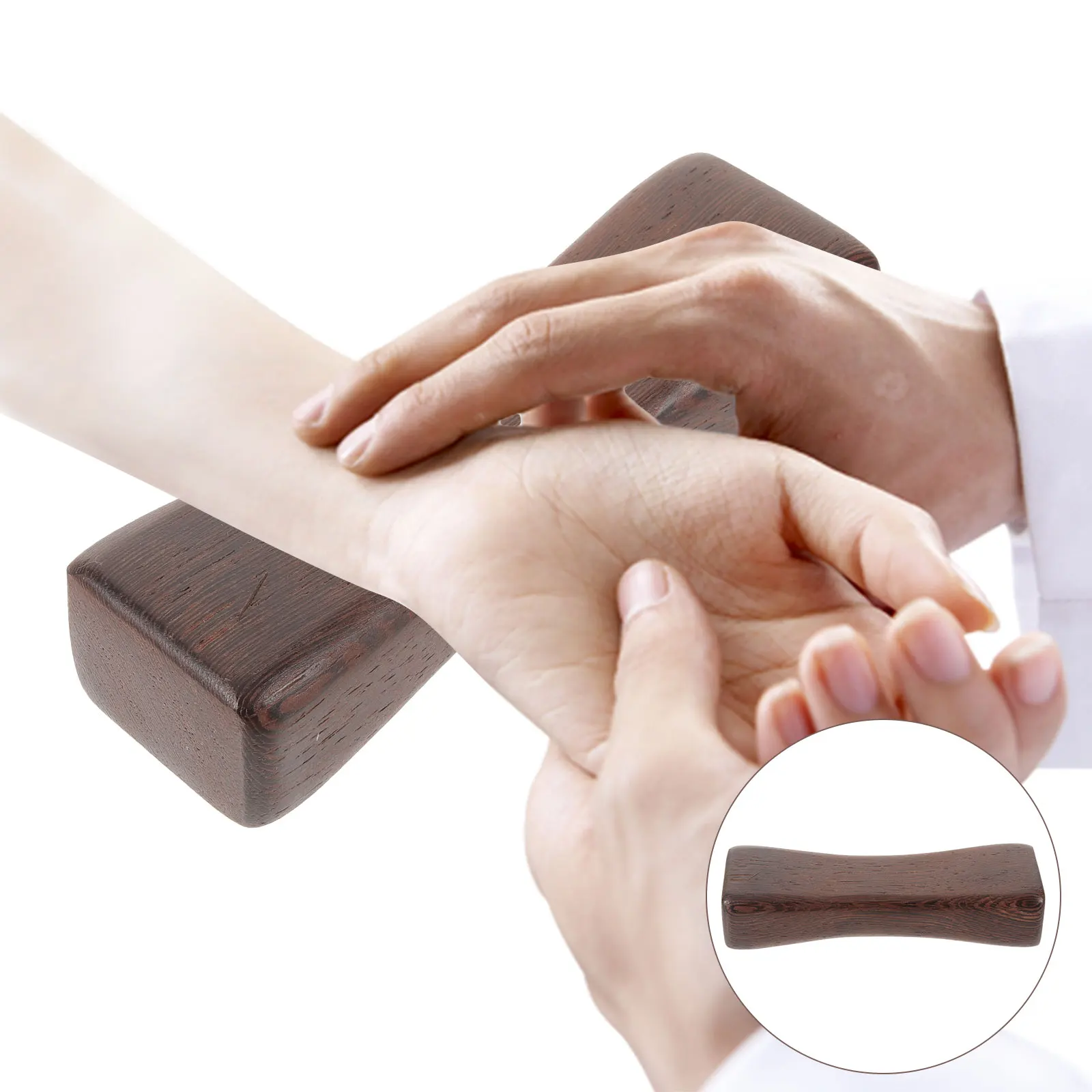 

Подушка для измерения пульса из красного сандалового дерева, профессиональная многофункциональная удобная деревянная подушка для запястья для клиник, инструмент для измерения пульса