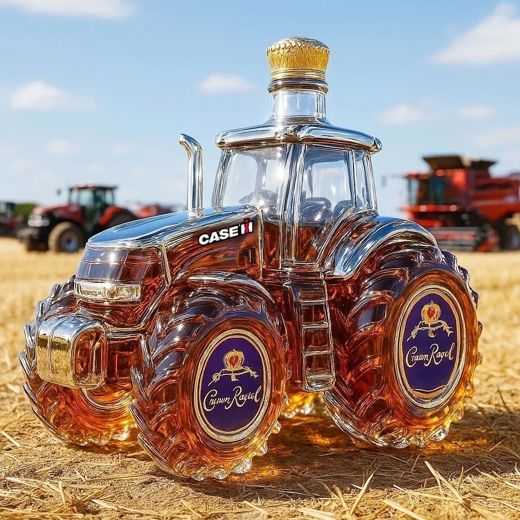 

Premium Tractor Whiskey Bottle - Elegant, High-Quality Design for Collectors, Perfect for Special Occasions, Gifting & Display