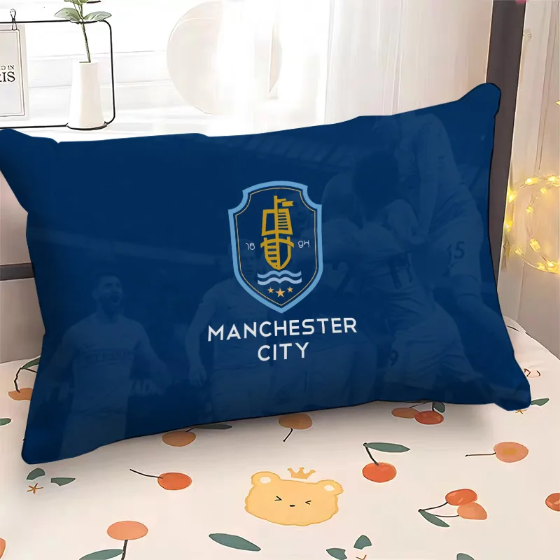 Throw Pillow Covers Decorative Sofa Cushions Manchester City F.C 40x60 Sleeping Pillows Cushion Cover Pillowcase 50*70 Cases