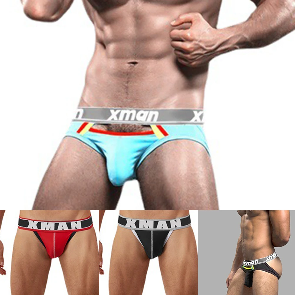 

Hot Mens Sexy Underwear Jock Strap Briefs Jockstrap Sports Bugle Pouch Thong String Cotton Men's Erotic Panties Tanga Hombre