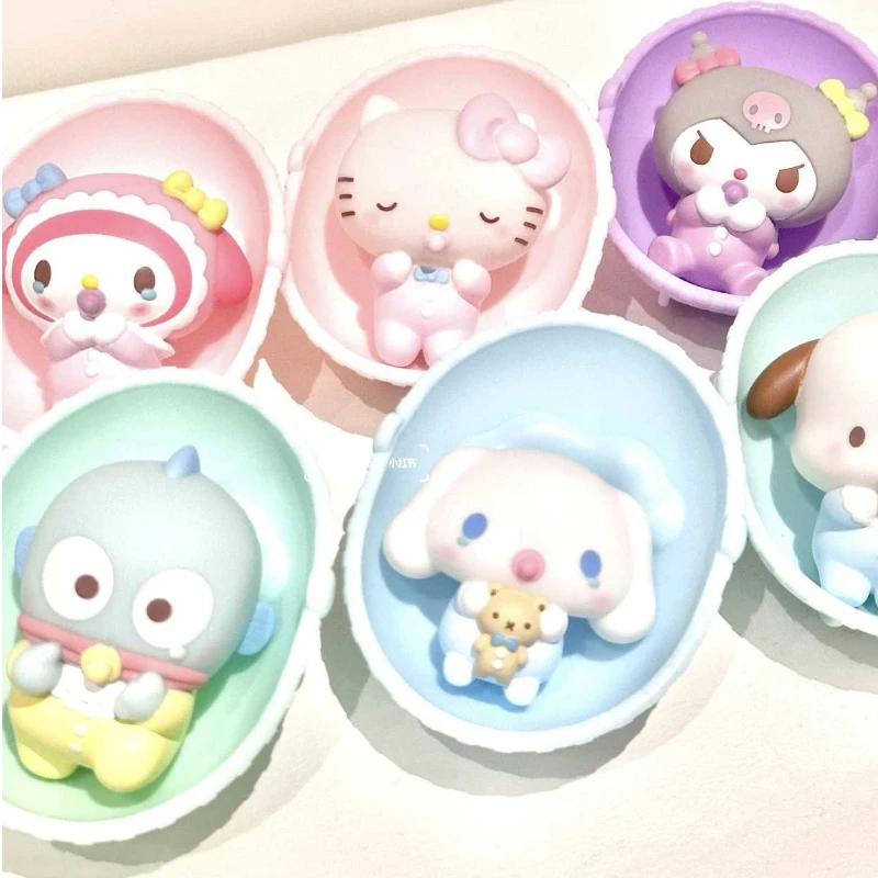 

Новый продукт в наличии, пеленальная одежда, слепая коробка, дизайн, игрушка для еды, Kulomi Meileti Kt Cat, милое украшение для рабочего стола, подарок-сюрприз