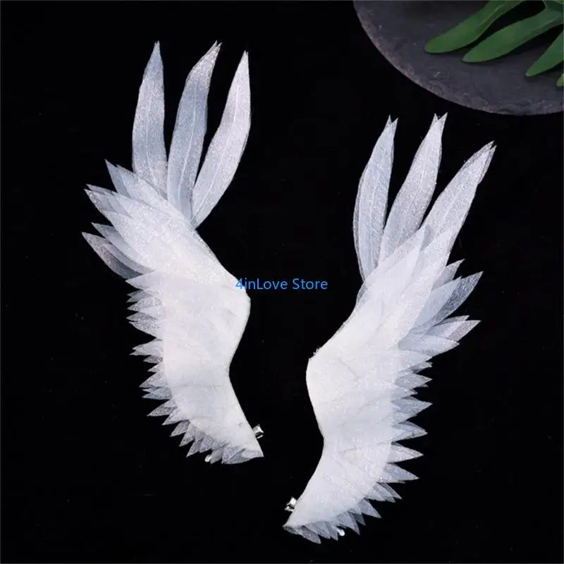 T4MD 2pcs Unique Elegant Hairclip Personality Styles Hair Barrette Fashion Hair Decoration for Wedding and Everyday Elegances