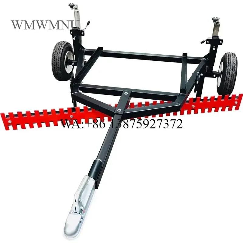 Wmwmnu for ATV UTV Plane Scraper Grader Blade Attachment Soil Leveling Tool for Farm Garden Lawn Tractor
