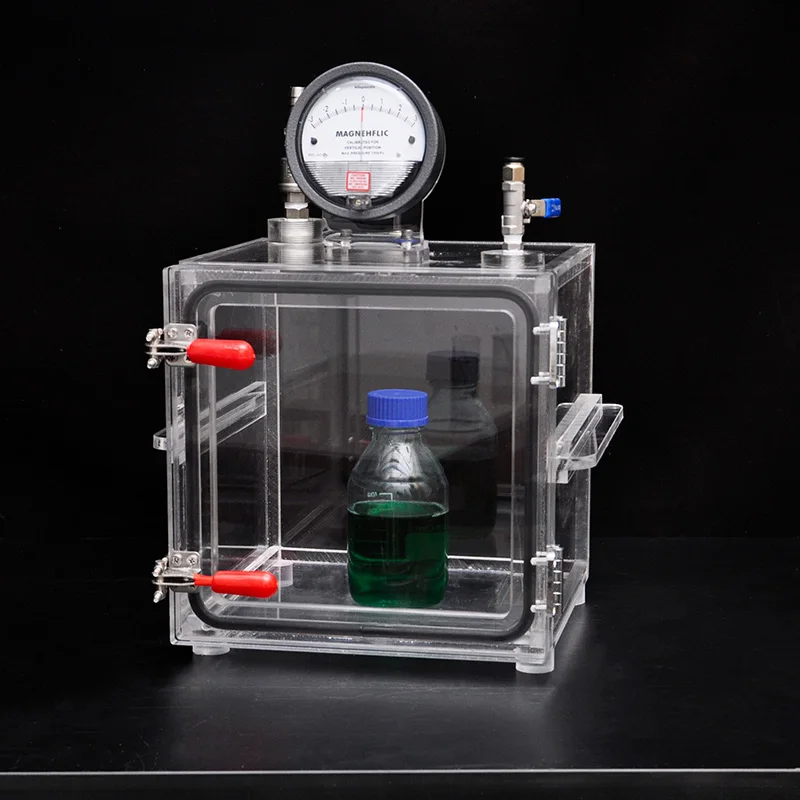 

Laboratory Sample Transfer Box Inert Gas Protection Box Experimental Reagents Sealed Storage Box Small Size Easy To Carry