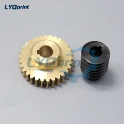 Best Quality Man Roland Machine 300 Water Roller Motor Worm Gear For Roland