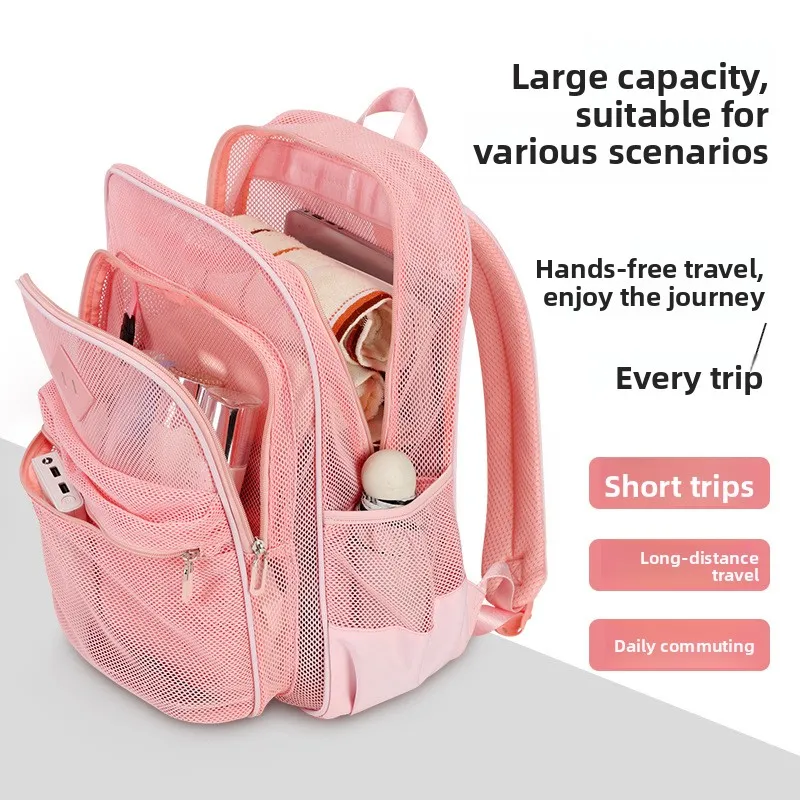 Large Capaci ex High School Bookbag Dual oulder Me Storage Bag Cross-Border Student School bag Polyester Material mochila рюкзак