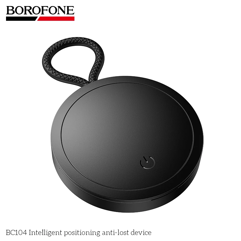 BOROFONE BC104 AirTag Bluetooth Tracker Find My iPhone Compatible for Keys Pets Luggage Elderly Kids Mini GPS Locator Anti-Lost
