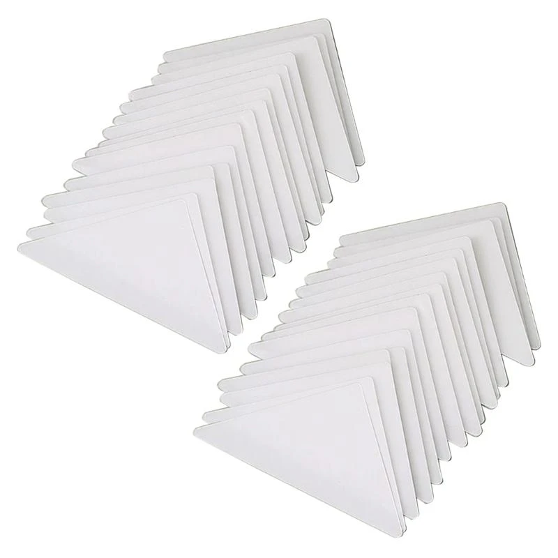 50LE 30PCS Collar Stays Pad Adhesive Collar Sticker Shirt Accessory for Men and Women