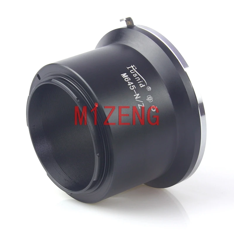 M645-Nik z adaptador anel com tripé para lente mamiya 645 m645 para nikon z z5 z6 z7 z9 z50 z6ii z7ii z50ii z fc câmera sem espelho
