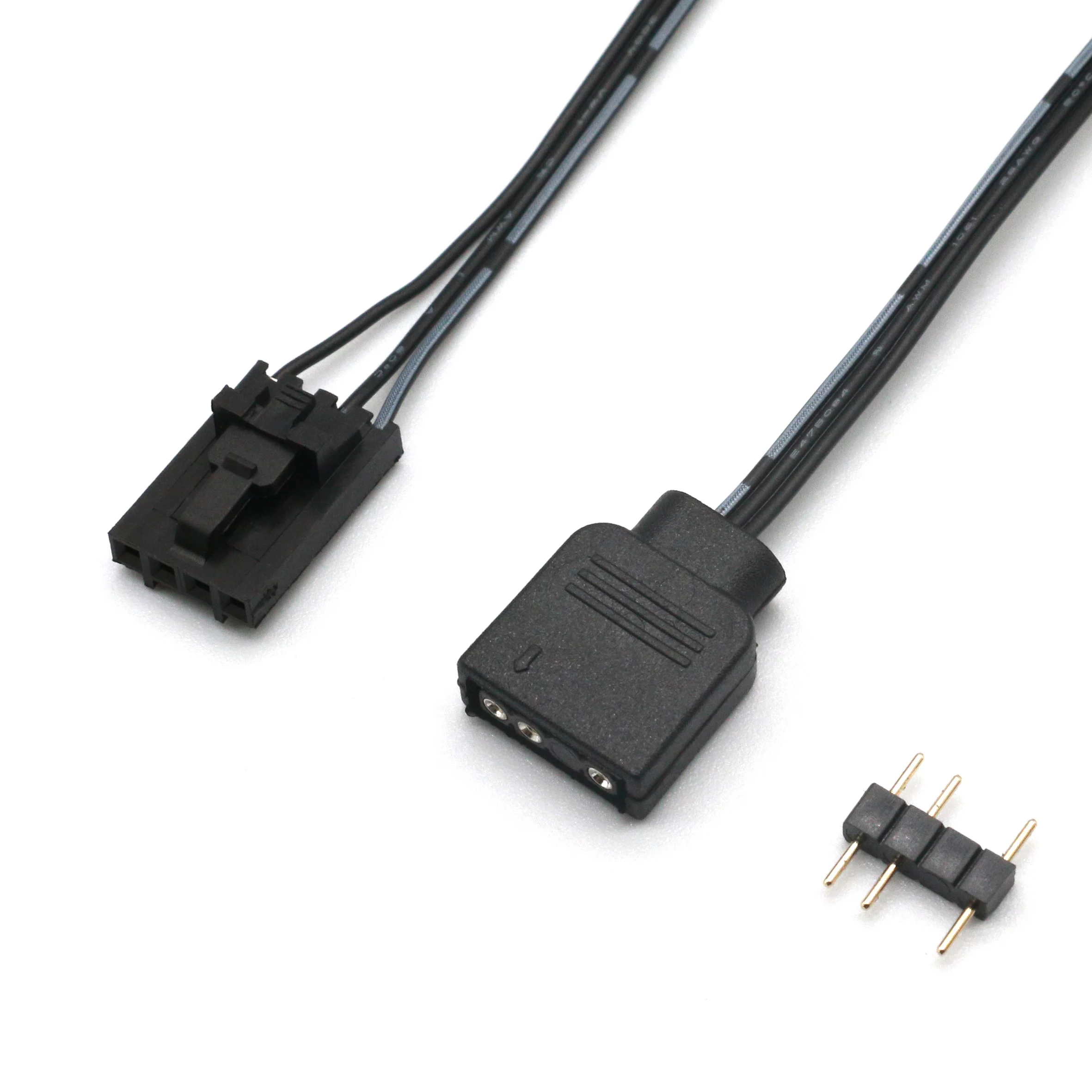 ل Corsair RGB إلى معيار ARGB 4-Pin 5 فولت محول موصل القراصنة سفينة تحكم محول خط QL LL120 ICUE كابل محول 25 سنتيمتر