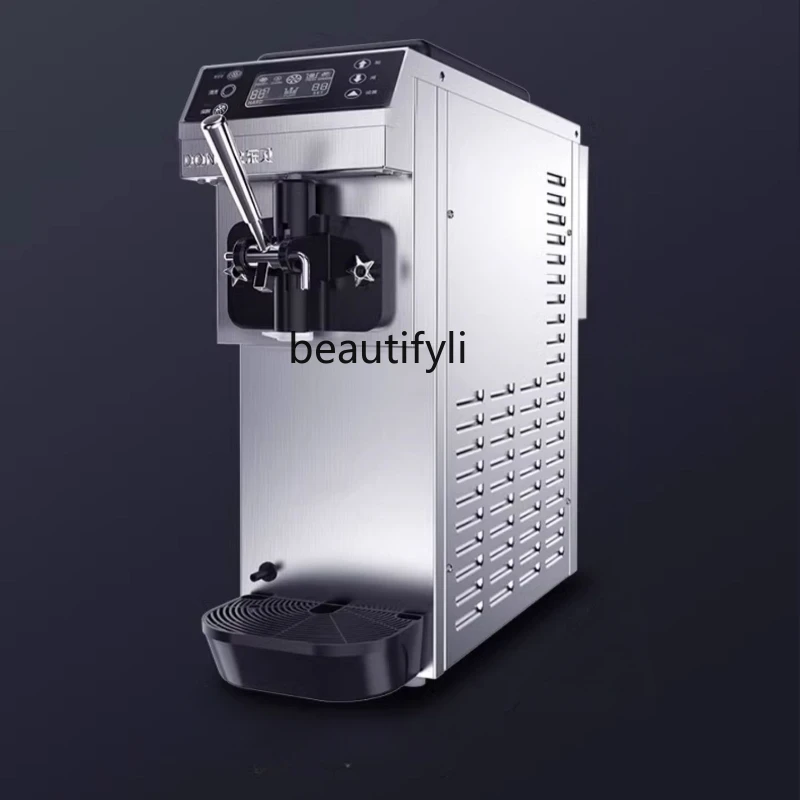 

Ice Cream Machine CKX60-A19 Commercial Full-Automatic Soft Cream Machine Desktop Ice Cone Ice Cream Machine