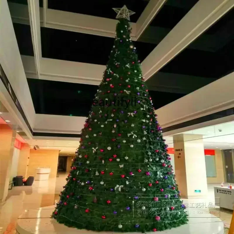 

C56 Большая рождественская елка 4, 5, 6, 7, 8 м Рамка для рождественской елки Роскошные украшения C56