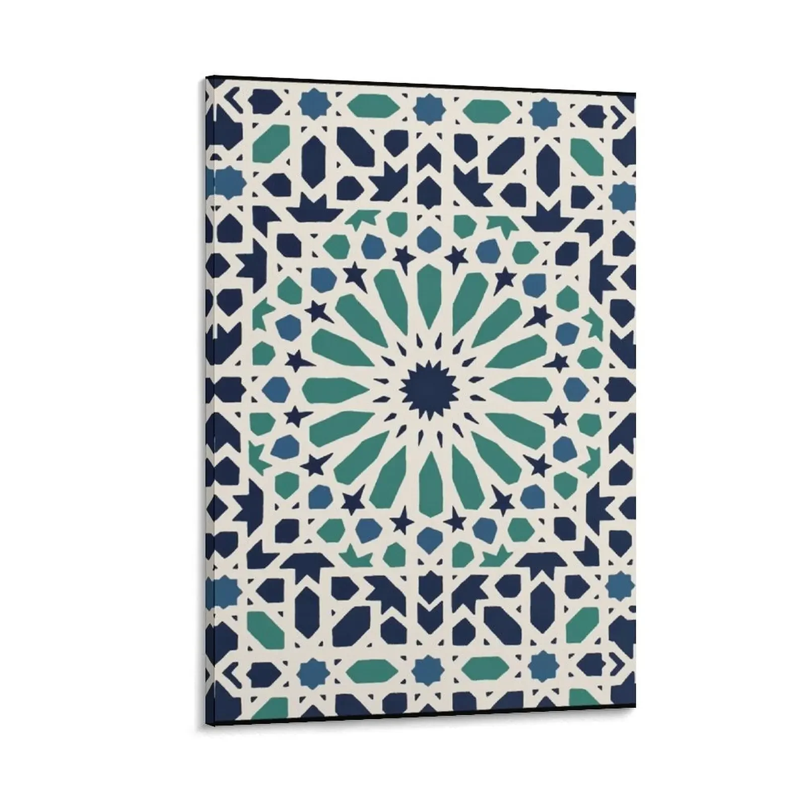 

Islamic Tile Canvas Painting paintings wall decor decorative picture for living room bedroom decoration room decorations for men