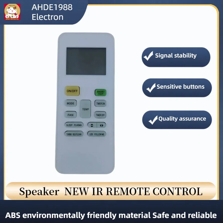 Nuovo Per Midea LCD AC Telecomando RG52A2/BGEF RG52A8/BGEF Con Calore