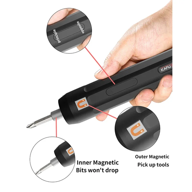 KAFUWELL P5033 2023 New Products Precision Electric Screwdriver Rechargeable Screwdriver