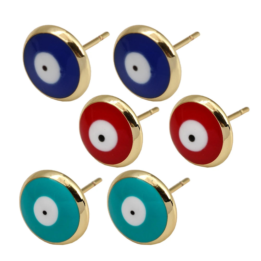 

3 Pairs 's Ears Girls Jewelry Earrings Hoops Clip on Women Bohemia Stud Eye