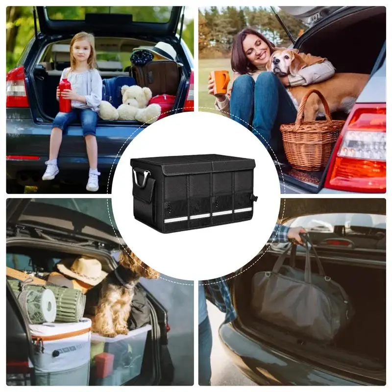 Auto Car Trunk Organizer Car Trunk Organizer Foldable Storage Multi Storage Tool Auto Box Portable Foldable