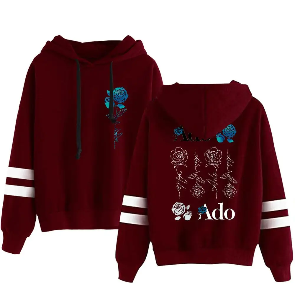 ADO Wish Blue Rose World Tour Merch Men/Women Sweatshirt Long sleeve Hooded