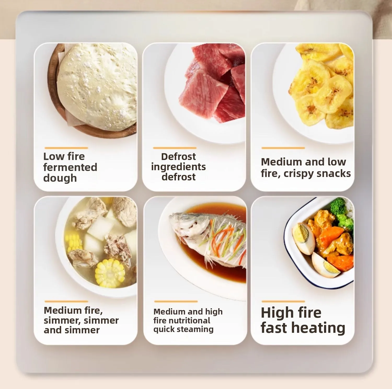 TQH 家庭用高価値レトロフラット電子レンジ小型マイクロスチームオーブンダブルノブメカニカル