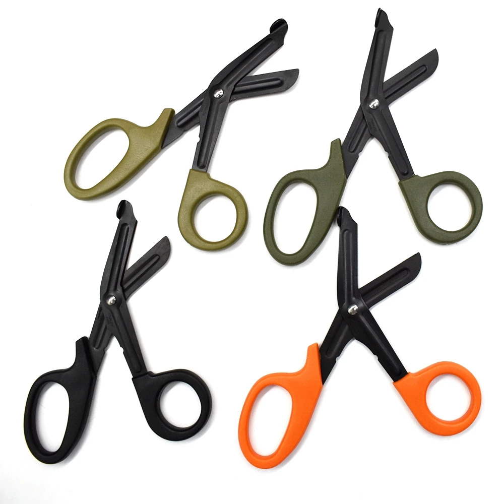 New EMT Fine Tooth Life-Saving Scissors For Emergency Medical Rescue Scissors Easy To Carry Outdoor Family Emergency