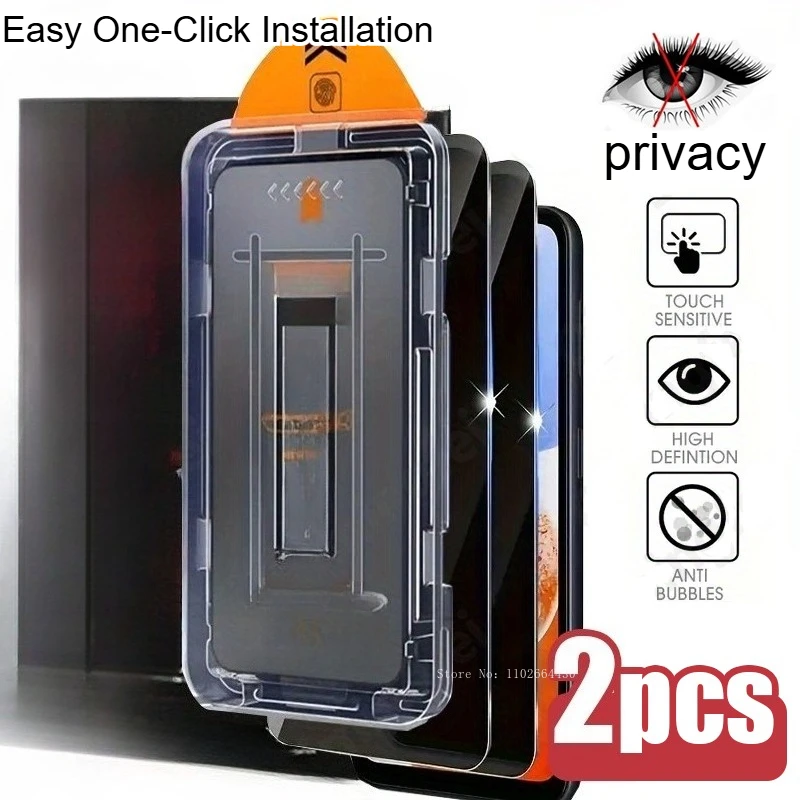2PCS Anti-Spy Scree…