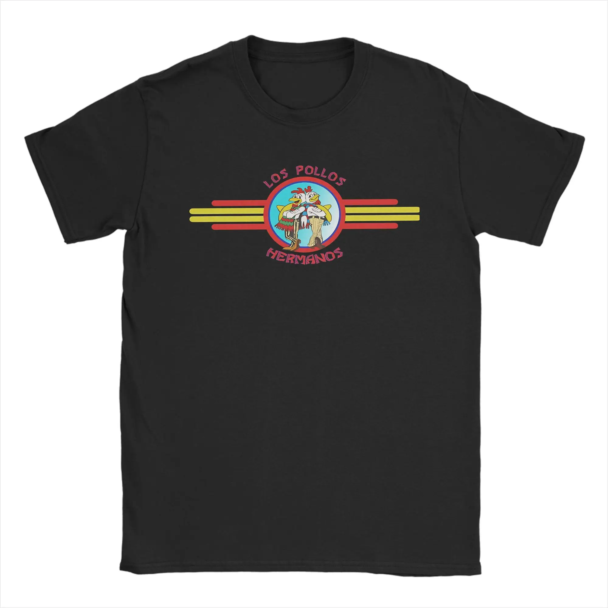 Streetwear T-Shirt Summer Los Pollos Hermanos Essential-   Hip Hop T Shirts Breakings Bad Cotton Tee Shirt for Men Tees