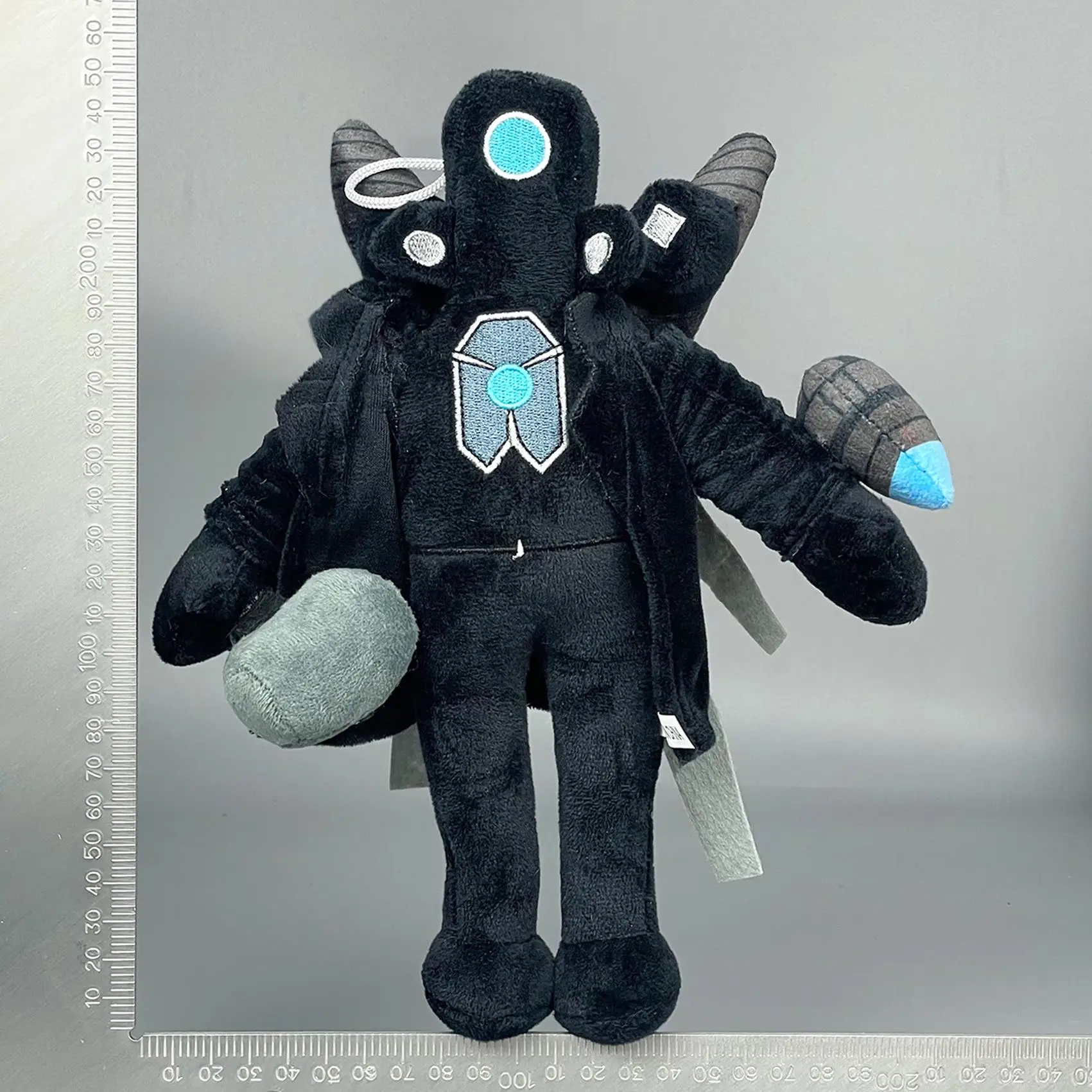 New Skibidi Toilet Plush Toy Sound Effect Plush Doll Monitor Man Doll Soft Stuffed Toys for 14+ Years Old Boys And Girls