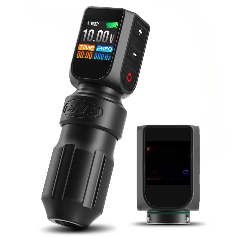Máquina de tatuagem premium profissional sem fio rotativa máquina de caneta de tatuagem arte corporal