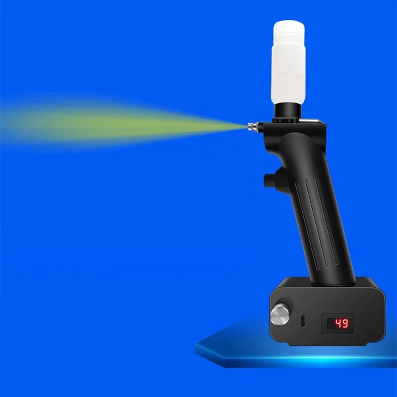 Imagem -05 - Portátil No-clean Airbrush Gun Pintura Modelo Spray Air Pump Pintura de Tinta Acrílica Modelo Faça Você Mesmo Mecha Coloring Tool Set