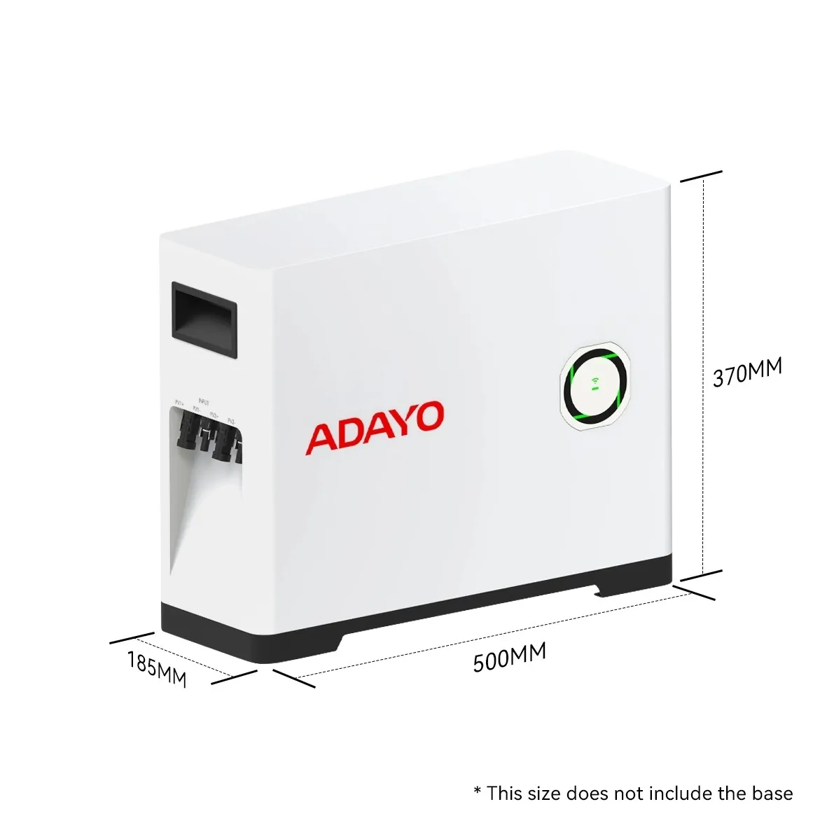 محطة طاقة شرفة تخزين الطاقة الصغيرة ADAYO DA802 مع بطارية تخزين الطاقة الشمسية بقدرة 2240 وات في الساعة وواي فاي 2.4 جيجا/5 جيجا، توصيل وتشغيل #4