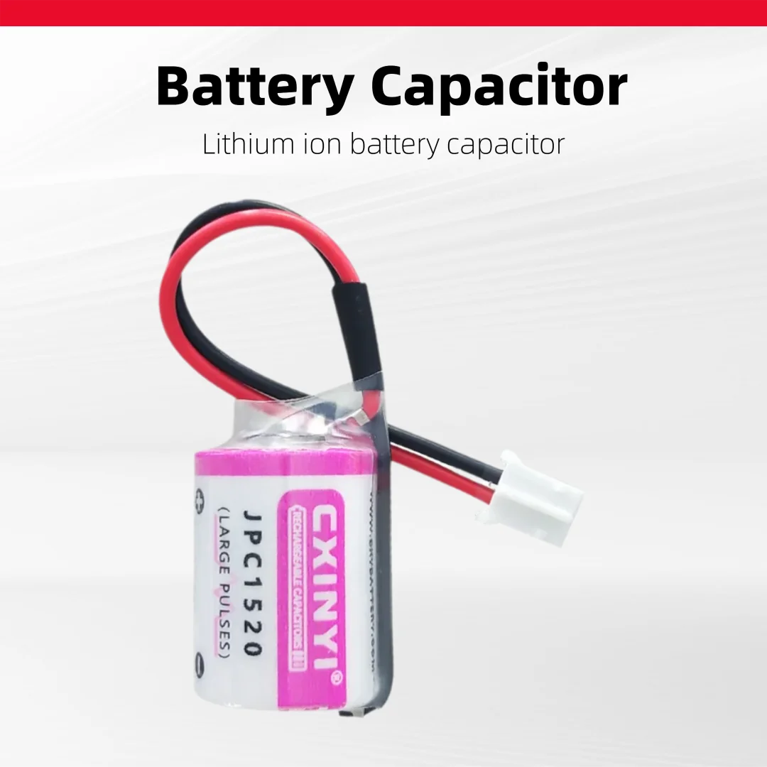 CXINYI JPC1530 3.6V rechargeable capacitor, 180mAh lithium-ion battery, used for intelligent access control gas detector