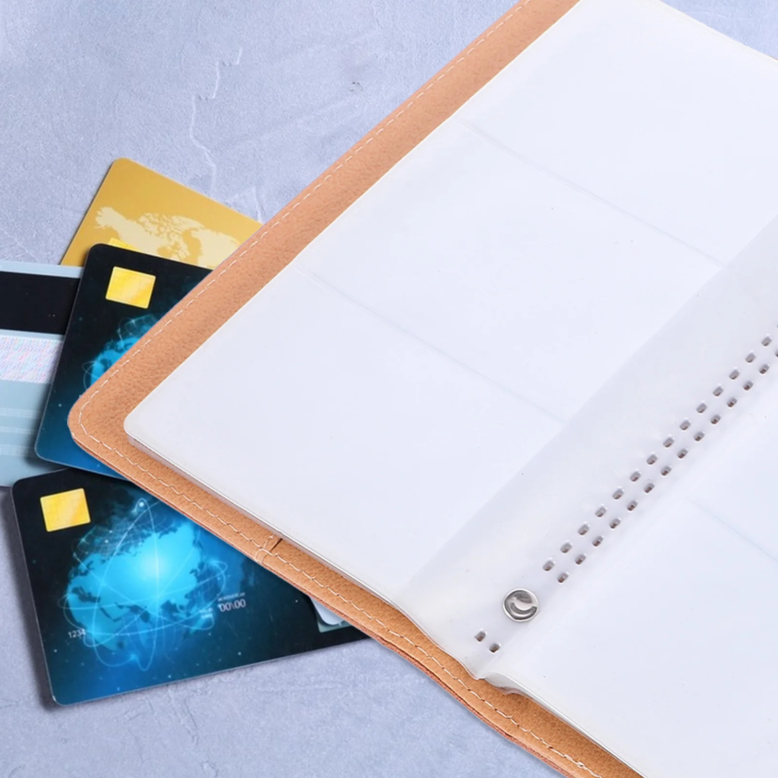 

Sports and Game Card Collector Album Large Capacity PU Card Binder Holder for Trading Storage Protection