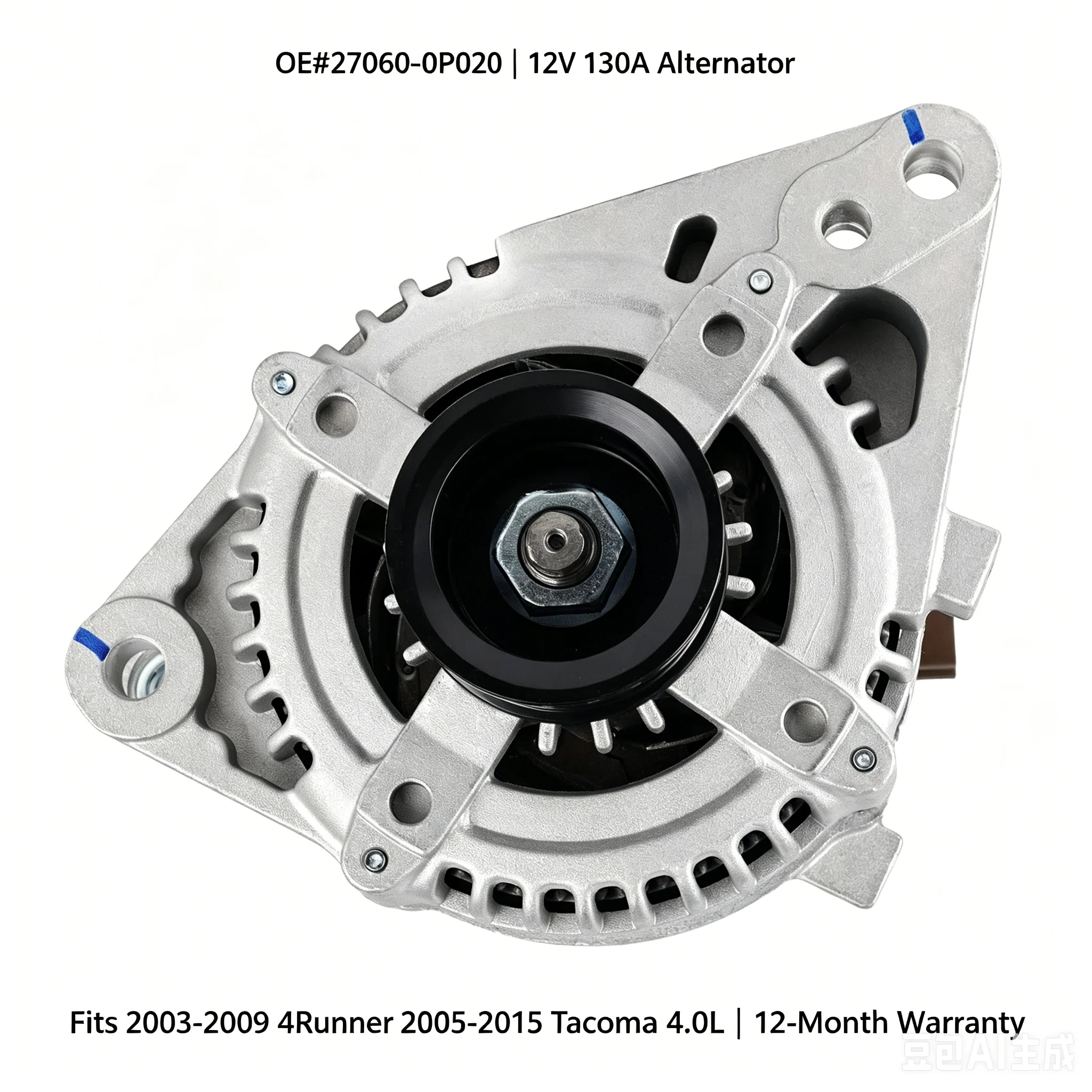 12V 130A Alternator 27060-0P020 for 2003-2009 Toyota 4Runner 2005-2015 Tacoma 4.0L