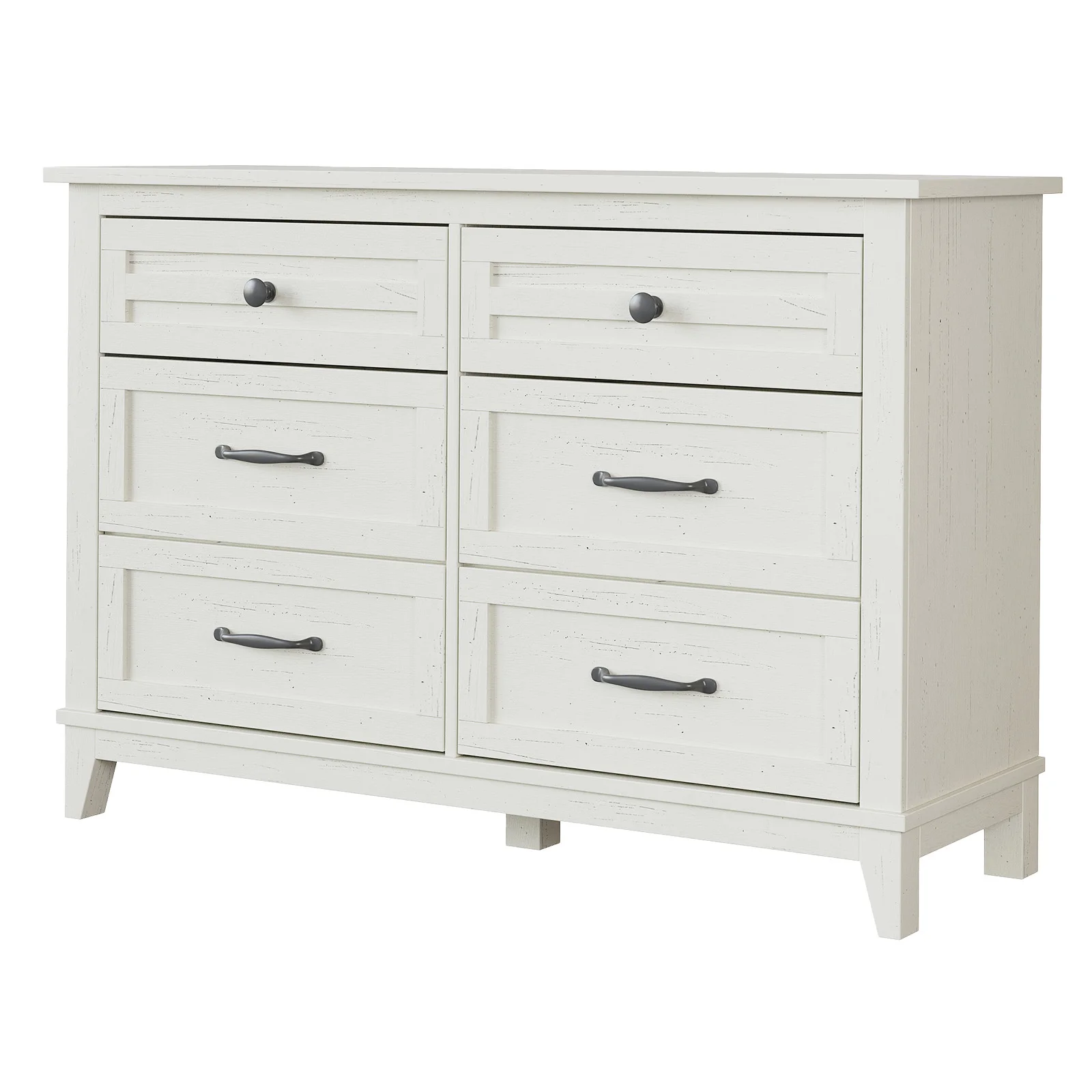 Farmhouse 6-Drawer Dresser, 47