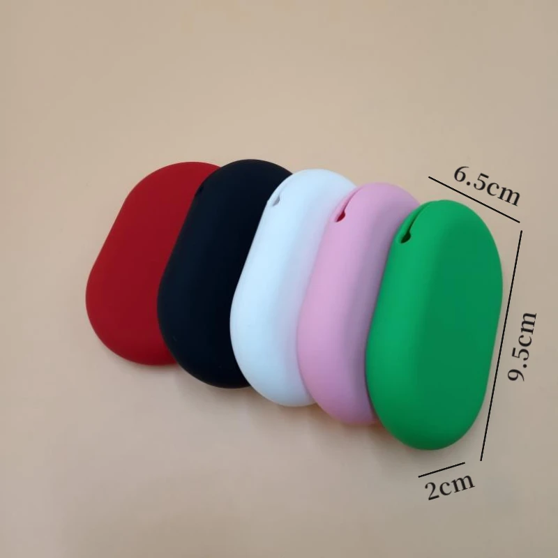 New Portable Data Cable Headset Storage Box Simple Mobile Phone Data Cable Storage Box Silicone Bag Storage Box Cute Coin Purse