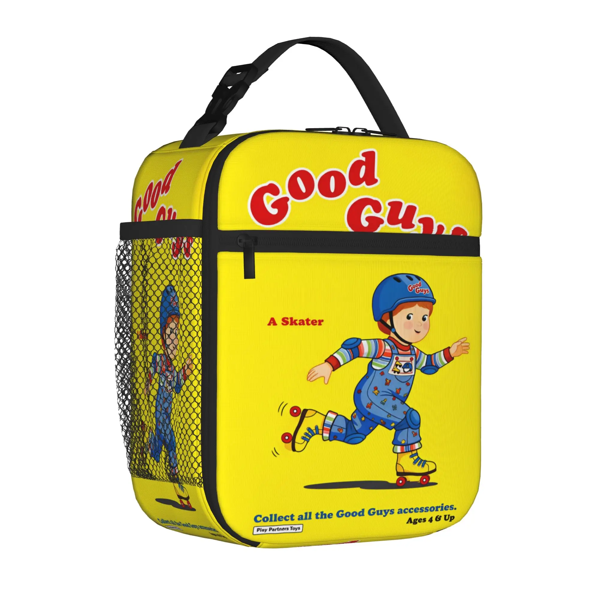 Good Guys Chucky  Lunch Bag  Vintage Lunch Box Outdoor Picnic Convenient Tote Food Bags For Girls Oxford Print Cooler Bag