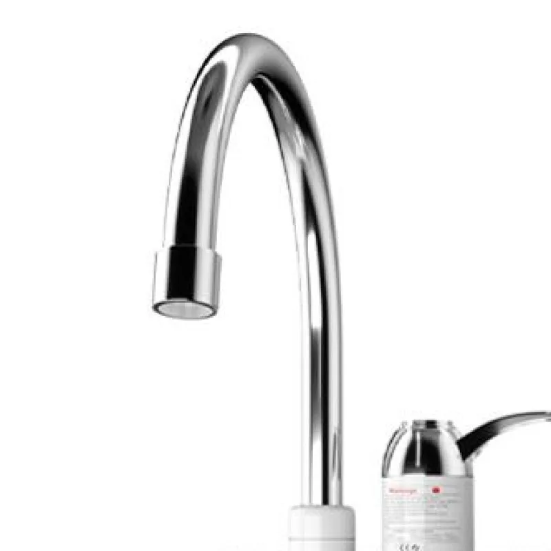 

Электрический смеситель для горячей и холодной воды 3000 Вт, кран для горячей воды с поворотом на 360 градусов, регулировкой температуры, цифровой, для кухни и ванной комнаты