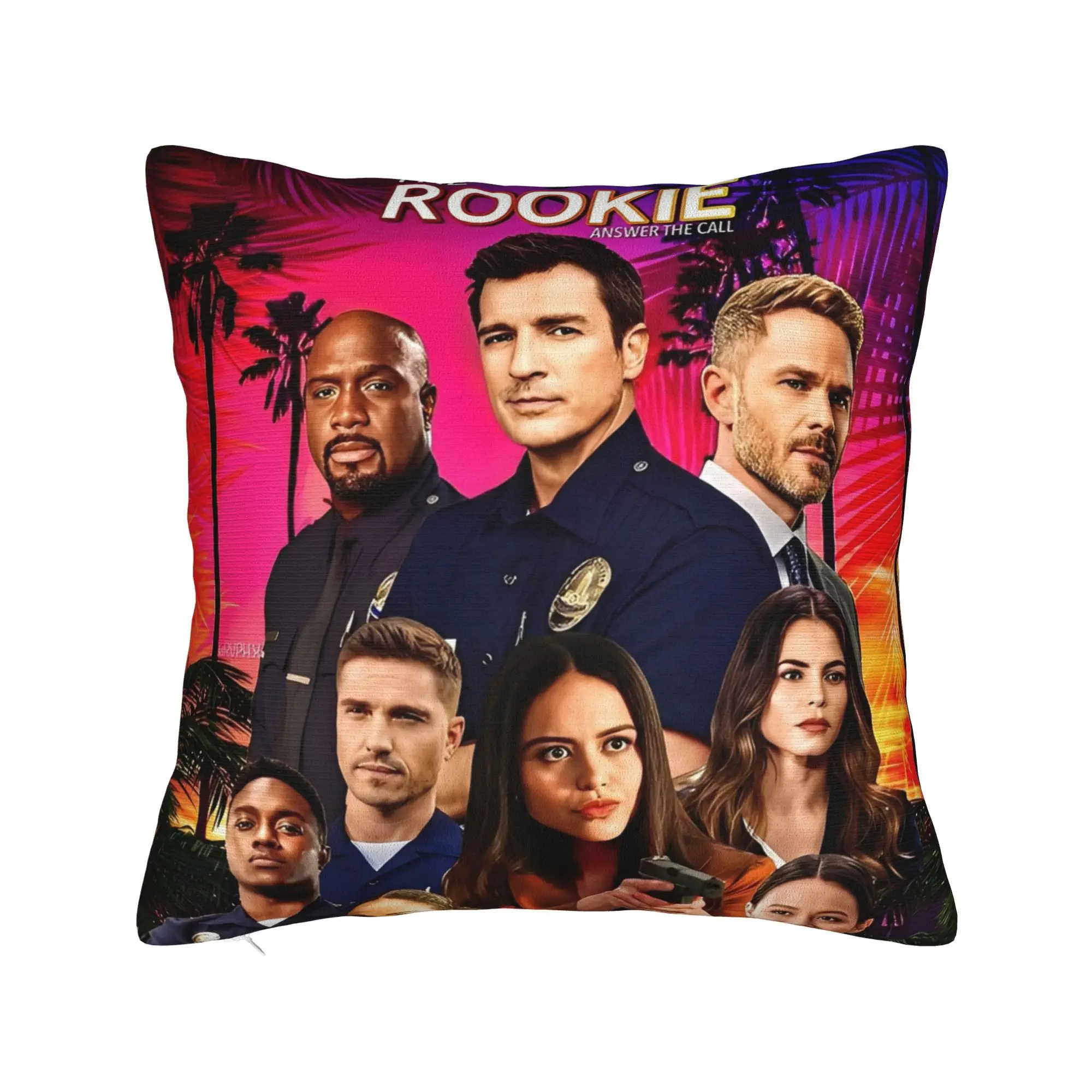 Pillow Case The Rookie TV Show  Graphic  Pillow Cover For Couch Sofa Bedroom Fashion Pillowcases