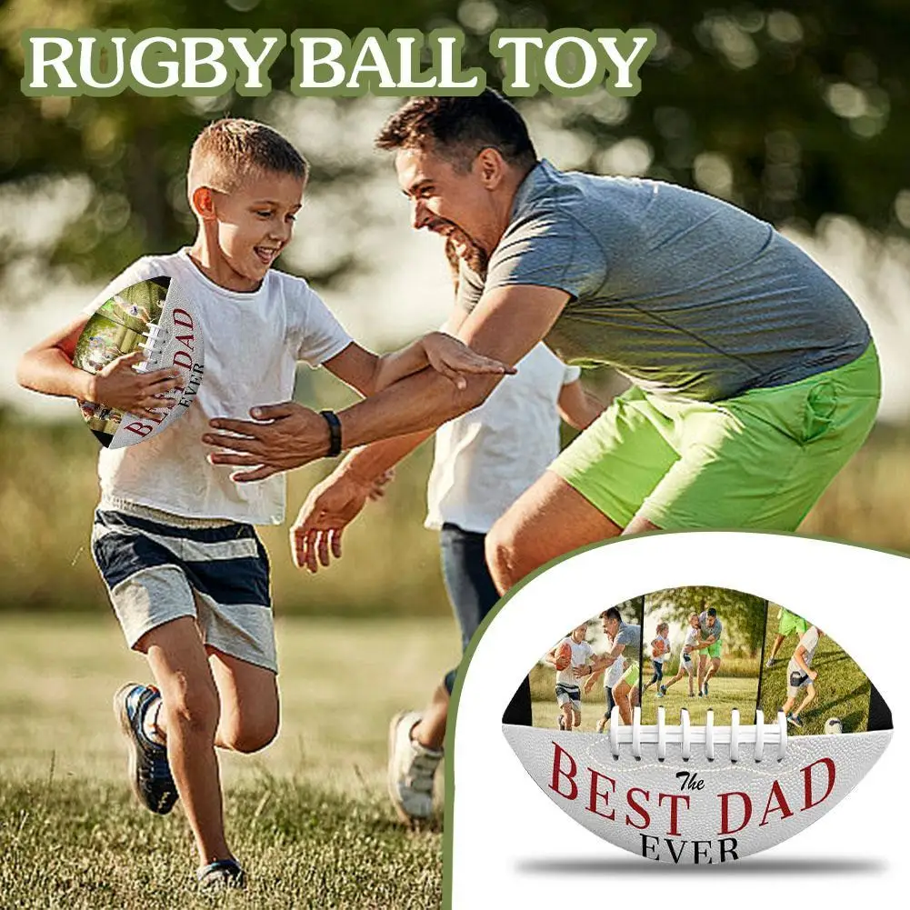 

Teenagers Rugby Ball Personalized Photo Rugby Ball Engraved Rugby Ball Gifts For Dad Birthday Father's Day For Dad