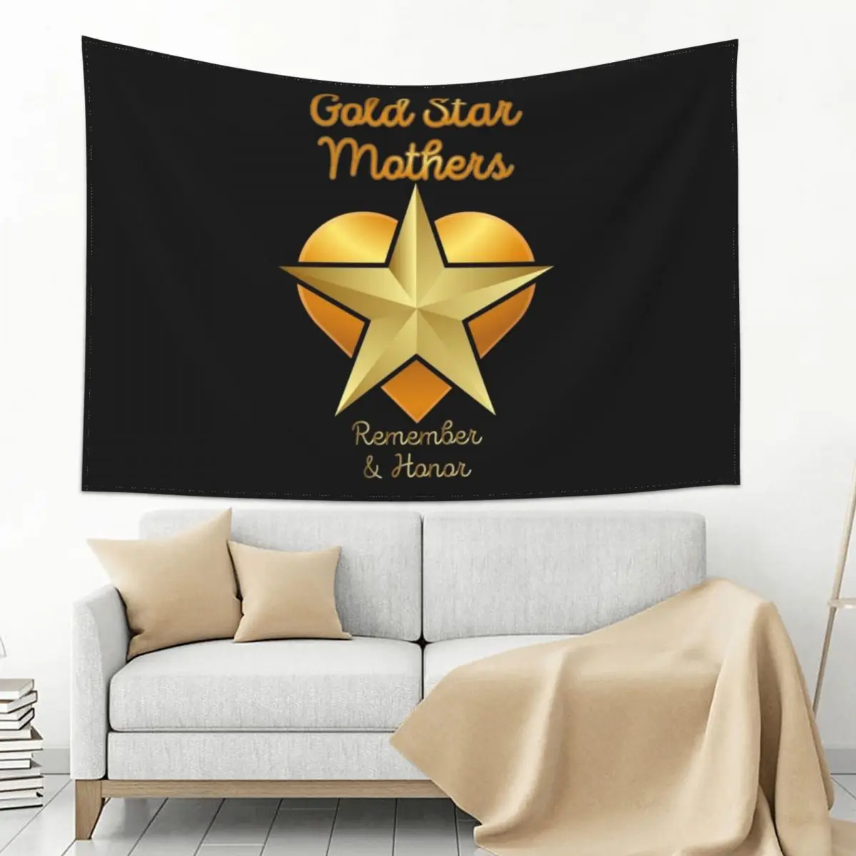 

Gold Star Mothers Remember & Honor Gift Tapestry