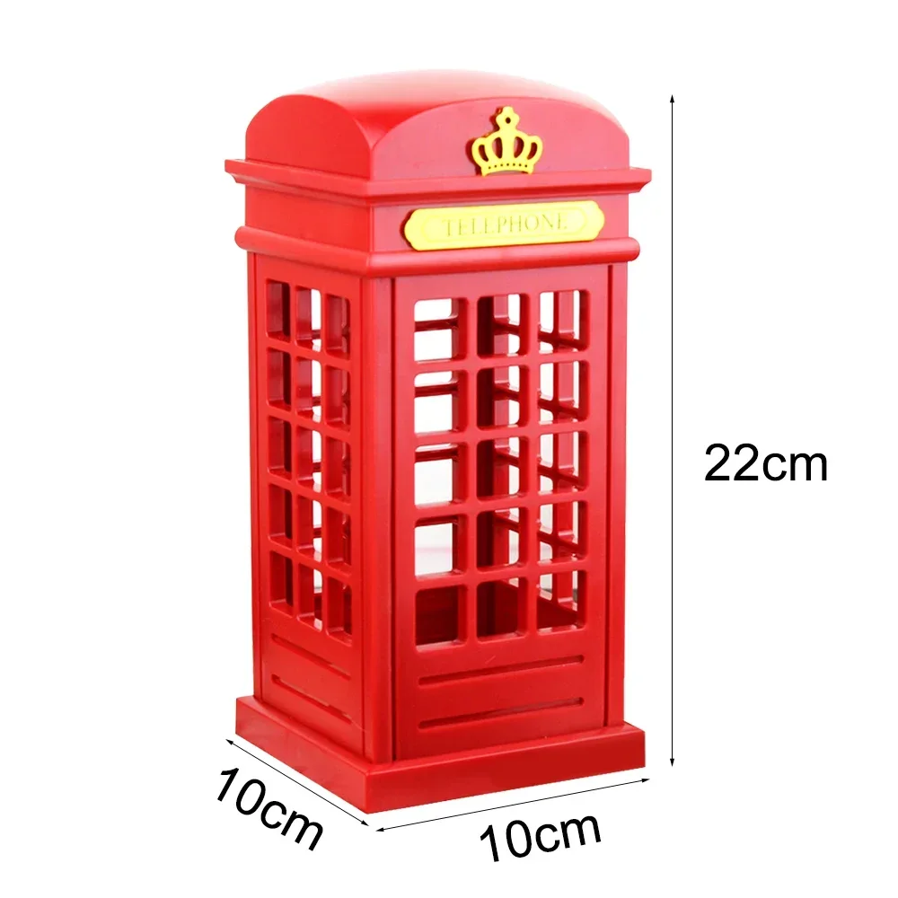 Imagem -06 - Portátil Retro Londres Telefone Booth Night Light Usb Recarregável Candeeiro de Mesa para Casa Quarto Decoração de Ano Novo