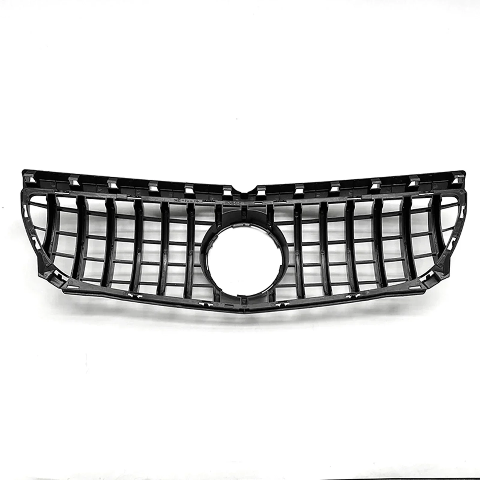 New！ Front Grille For Mercedes-Benz W246 B-Class 2012-2014 B180 B200 B250 GT Style Black/Silver Upper Bumper Hood Mesh Grid Kit