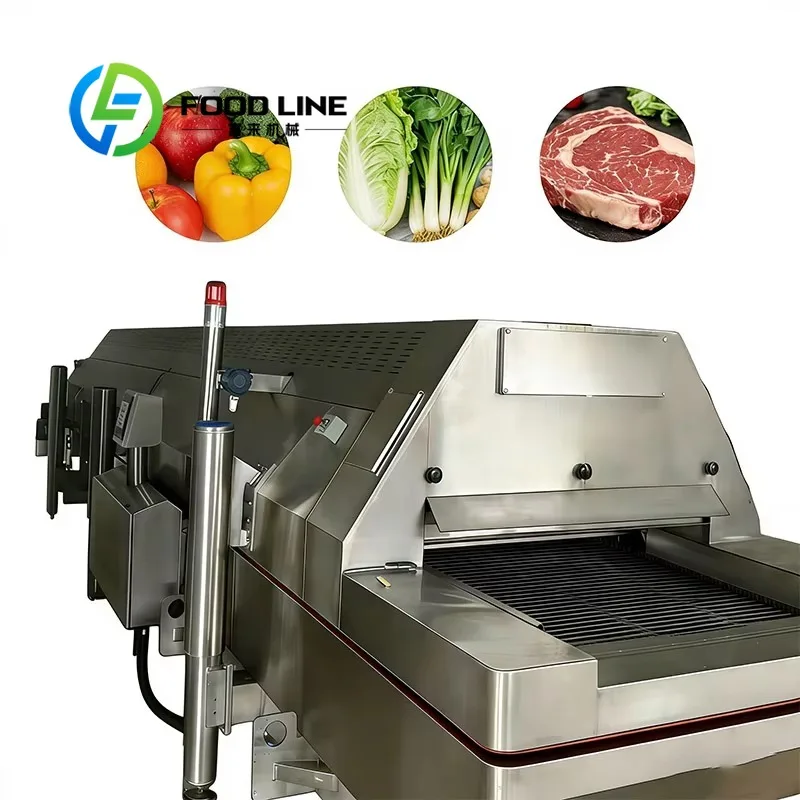 IQF Tunnel Freezer Multiple Temperature Zones Realize Stepwise Quick Freeze For Fragile Soft Fruits And Hard Root Vegetables