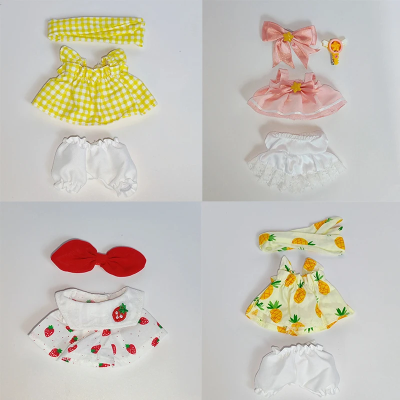 

17cm Labubu 1st & 2nd Gen Doll Outfit Set | Lace Dress for Labubu Dolls | Collectible Fashion Clothes for Vinyl Dolls