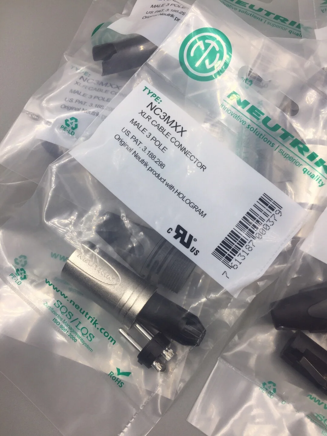 HIFI XLR connector  3MXX &  3FXX Male & femelle 3PIN XLR Connecteur avec!