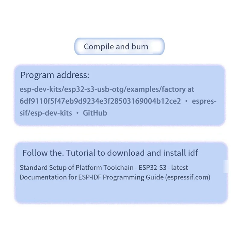 ESP32S3 USB OTG Değerlendirme Test Kartı Wi-Fi ve BLE5.0 Kablosuz İşlevsellik Geliştirme Devre Kartı Modülünü Destekler