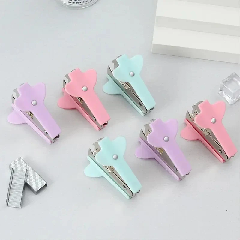 1-3PC Macaron Staple Remover Multi-function Stapler Removal Machine Nail Out Extractor Puller Stationery Office Binding Supplies