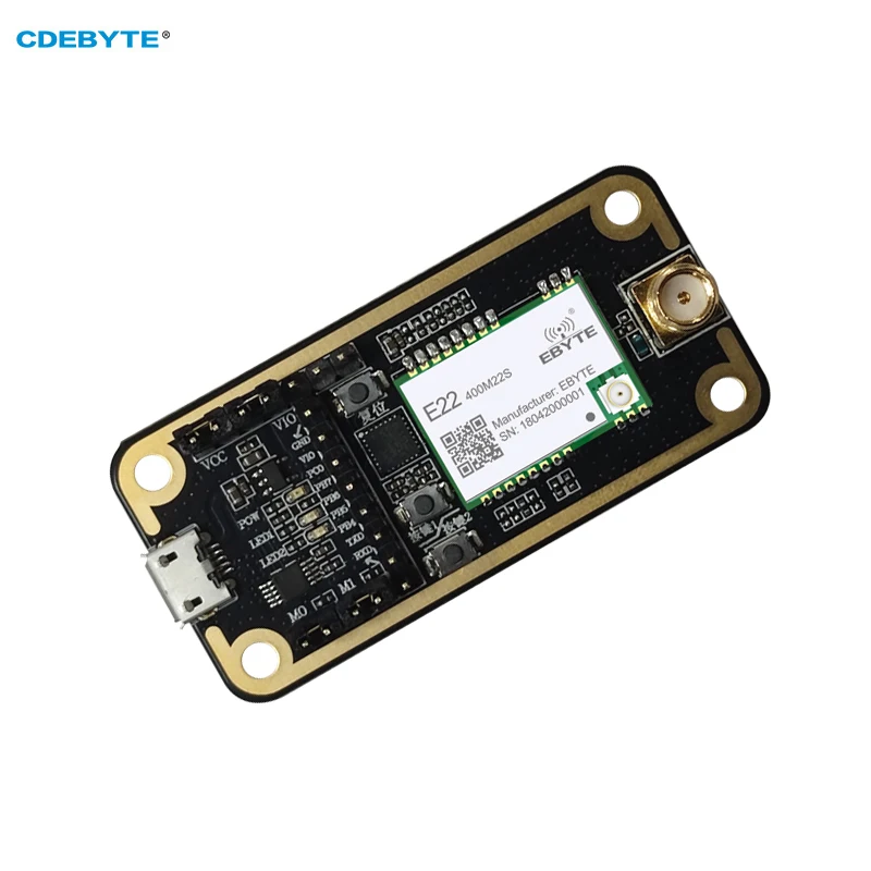 Test Board E22-400MBL-01 E22-400M22S LoRa Development Evaluation Kit USB Interface to TTL Main Control MCU STM8L151G4 Easy Use